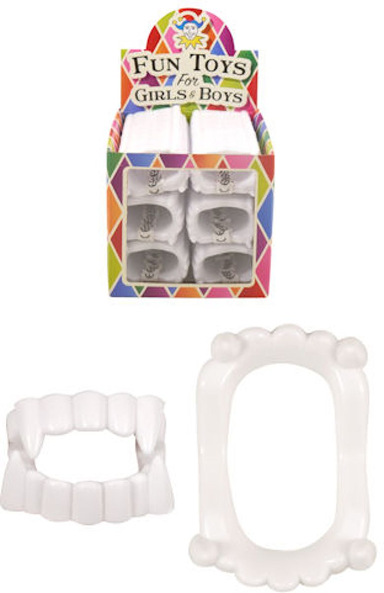 180 STUKS | Fun Vampier Gebitjes in Traktatiebox (Traktatie/ Uitdeelcadeautjes)